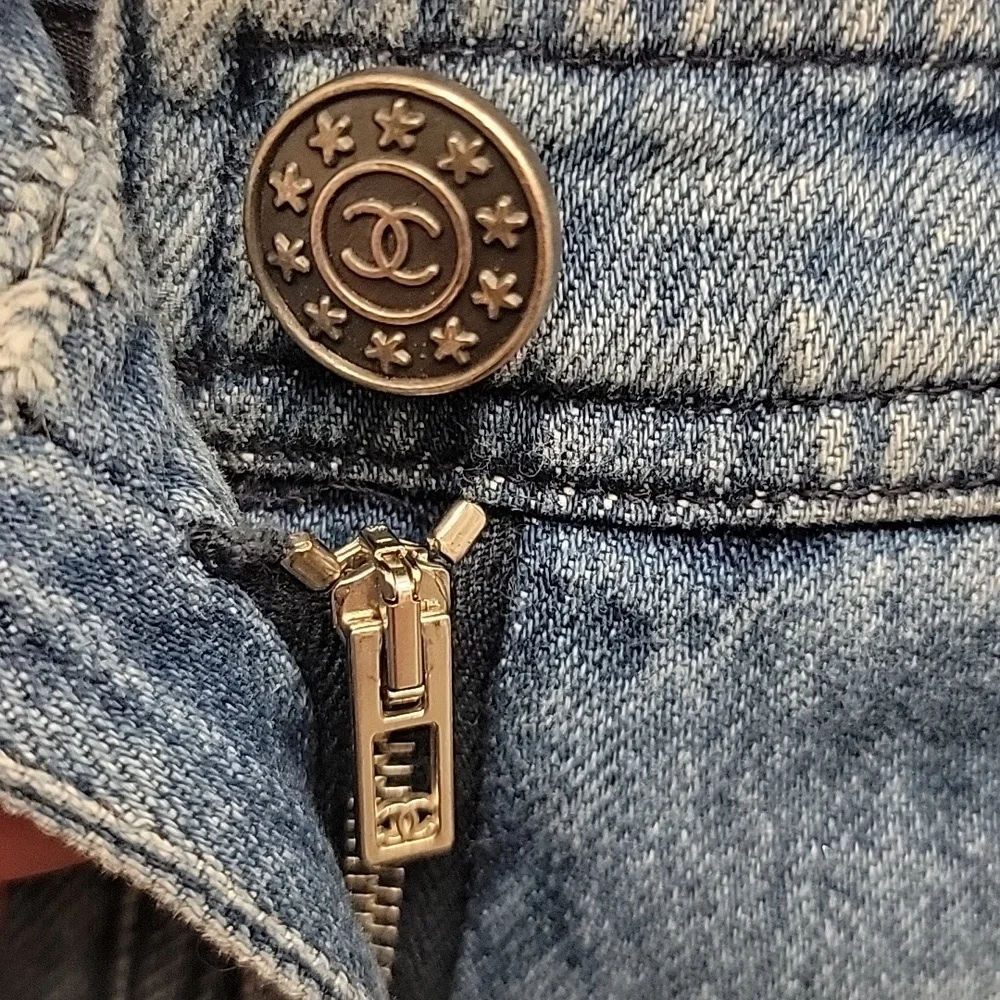 Chanel Paris -Dallas Cruise collection Denim Shorts